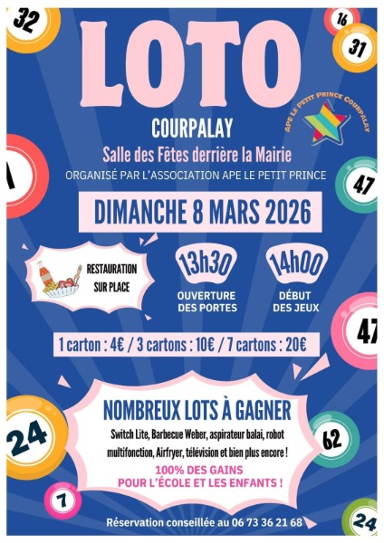 Photo SUPER LOTO le 8mars 
