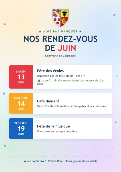 Photo de l'agenda